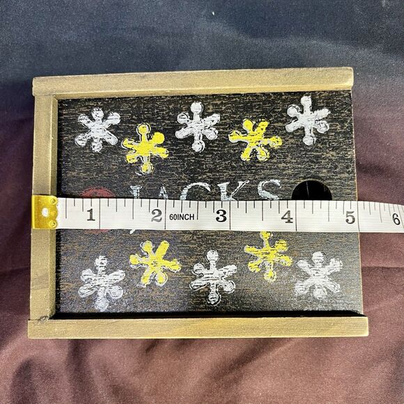 Melissa & Doug Heirloom Quality Handcrafted Past-Tyme Classic Game Jacks Toy - Picture 5 of 10